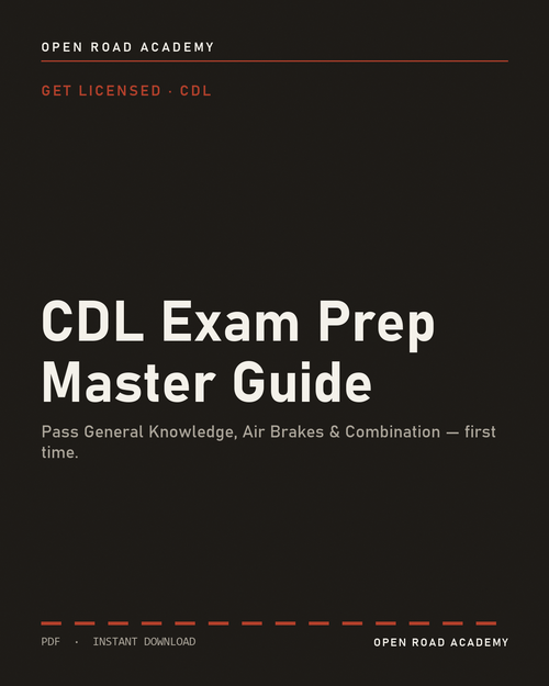 CDL Exam Prep Master Guide
